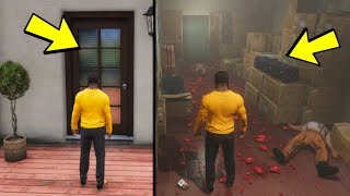 KANLI EVIN KOMŞUNUN KAPISINI AÇTIM BÜYÜK GIZEM (GTA 5)