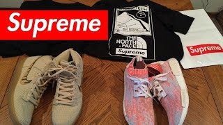 Supreme S/S 16 Week 12 - 13 Pickups & Bonus Pickups - North Face, Adidas, Waffle Dunks