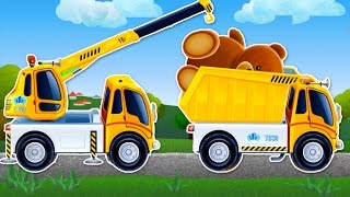 Камаз для детей. Камаз Мультик. Мультик про Камаз. Кран для детей. Кран для самых маленьких.