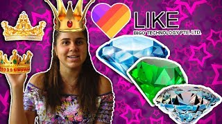 Как получить все ?КОРОНЫ в LIKE?! Как получать  БЕСПЛАТНЫЕ ?КРИСТАЛЛЫ,? АЛМАЗЫ  в приложении❤️ ЛАЙК