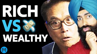 Robert Kiyosaki - What’s Better Rich Or Wealthy | Rich Dad Poor Dad & Minority Mindset