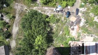 Ropejumping Труба Полтинник 50м 14/07/13 Мария