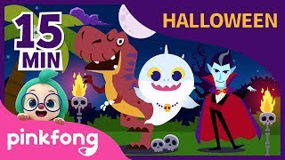 Halloween Jurásico y muchas más | Halloween | +Recopilación | Pinkfong Canciones Infantiles