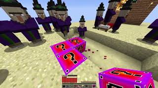 Хитроумный Макс! - Minecraft, Выживание на Лаки блоке