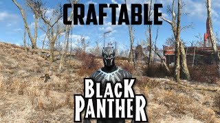 Marvel's Black Panther in Fallout 4 Mod