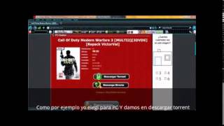 MIprimervideo : Como descargar juegos por Gamestorrents