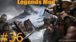 Battle brothers. Legends Mod #36