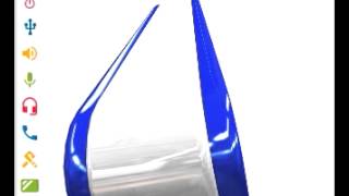 [NEW] Qumo Push Mini White Blue Overview
