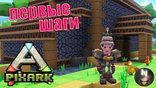 Зачищаем Дом от ШАКАЛОВ PixARK [Первые ШАГИ]