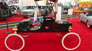 1902 NASH RAMBLER MODEL C REPLICA CONVERTIBLE @ PHILADELPHIA CONVENTION CENTER CAR SHOW