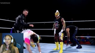WWE Raw Judgement Day interrupt The Mysterio's 7/4/22