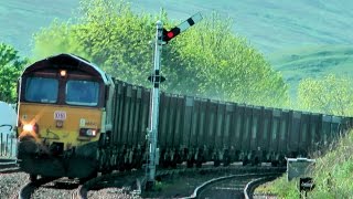 Still Freight on the S & C ! - Gypsum Train seen at Kirkby Stephen.