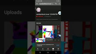 I unsubscribe to Numberblock lover 123456789(read desc please ) (no hate please)