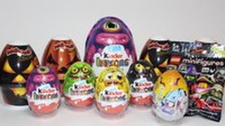 Helloween Mix. Kinder surprise, Kinder surprise MAXI, Lego Monsters, Kid'sworld, Напугайка.