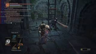 Dark Souls 3 Permadeath Stream Highlight - Why can't I use this bonfire?