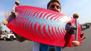 SUPER MASSIVE 12 INCH WIDE SKATEBOARD!