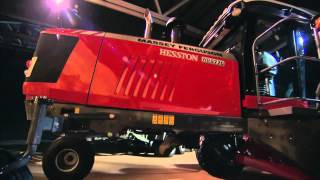 AGCO Windrower on the Machinery Show