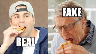 Feeding Bill Gates a Fake Burger (to save the world)