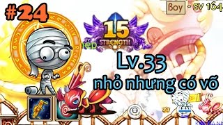 [Gunny mobi] #24 - Boy - sv 164 Ussop - đi trong sv không nổi phải chạy sang giải siêu cấp...!!