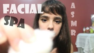 ASMR: Spa facial/ Facial spa (portuguese)