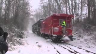 CSX & Northfolk Southern Santa Train 2013