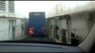 Driving on/off Finnlink Finnarrow