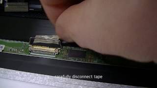 DIY - how to replace display screen on Lenovo Legion Y520-15ikbn, Display replacement, tourtial