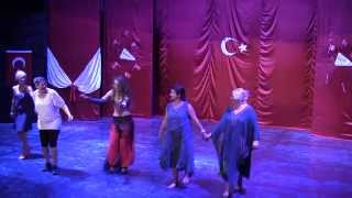 Арабский танец живота,  3-я часть, танцуют женщины.HD