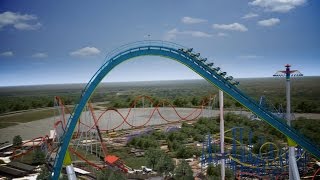 Fury 325 Virtual Ride Worlds Tallest Giga Roller Coaster Carowinds 2015