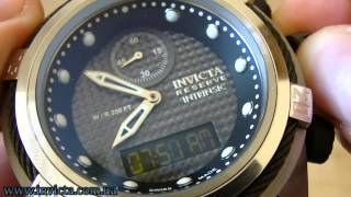 Invicta 12491 Reserve Bolt Zeus Intrinsic Alarm Swiss Made Chronograph Calendar