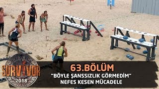 Acun Ilıcalı: Ben böyle şanssızlık görmedim | 63. Bölüm | Survivor 2018