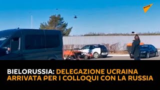 Bielorussia: delegazione Ucraina arrivata per i colloqui con la Russia