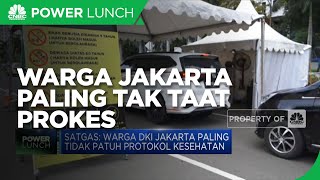 Warga DKI Jakarta Paling Tak Taat Prokes