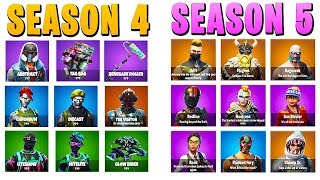 Season 4 vs Season 5 in Fortnite... | Chaos
