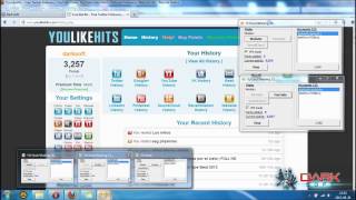YouLikeHits free bot, 3 modules to get free ylh points