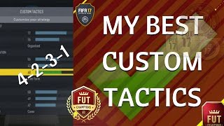 4-2-3-1  MY BEST CUSTOM TACTICS, PLAYERS INSTRUCTIONS! FROM GOLD 3 TOO ELITE 1! SIMPLE FIX