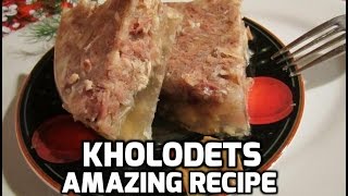 Kholodets (Aspic) - Russian Meat Jelly Video Recipe