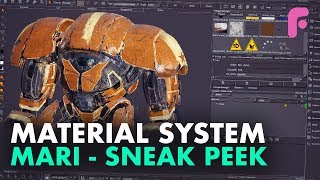 New and Exciting Features in Mari - Material System Sneak Peek