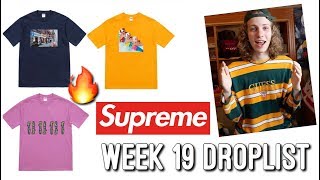 Best Supreme Week of S/S '18! Supreme S/S '18 Week 19 Full Droplist Review