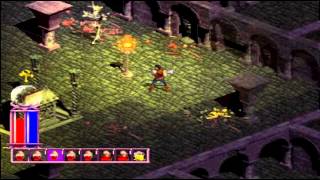 Diablo PS1 ~ Kill King Leoric (Warrior) 480p
