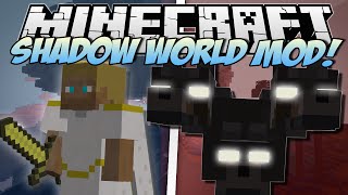 Minecraft | SHADOW WORLD MOD! (Creepiest Mod EVER!) | Mod Showcase