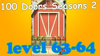 100 Doors Summer Seasons 2 ,100 дверей летний сезон 2 прохождение уровень-63-64