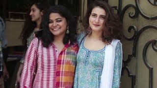 'Thugs Of Hindostan' & 'Dangal' Girl Fatima Sana Shaikh Spotted At Balaji Telefilms At Andheri
