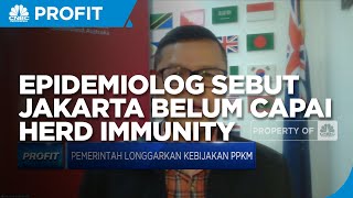 Dear Pak Wagub, Epidemiolog Sebut Jakarta Belum Capai Herd Immunity