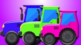 Трактор Палец Семья | Рифмы для детей | Songs For Children | Rhymes For Kids | Tractor Finger Family
