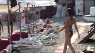 Massandrovsky beach part 1 from 3   :::   Массандровский пляж часть 1 из 3