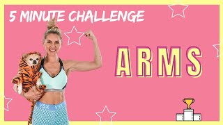 ARM CHALLENGE - tighten upper body in 5 minutes