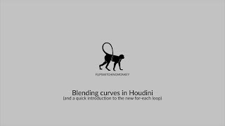 Blending curves in Houdini and a look at for-each loops