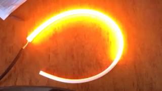 Гибкие ДХО с функцией "бегущего" указателя поворота (flex drl 60cm)