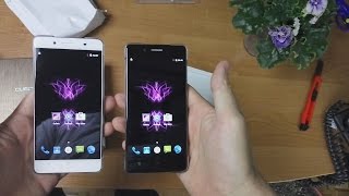 Распаковка смартфона Cubot X16 белый и чёрный